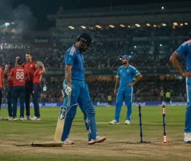 Why India lost T20I series against England after a 4-0 defeat