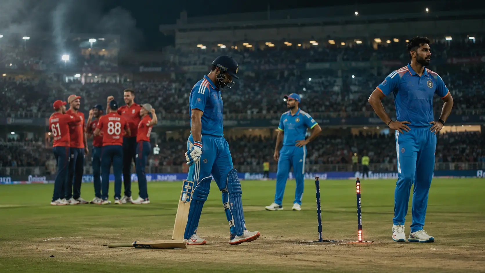 Why India lost T20I series against England after a 4-0 defeat