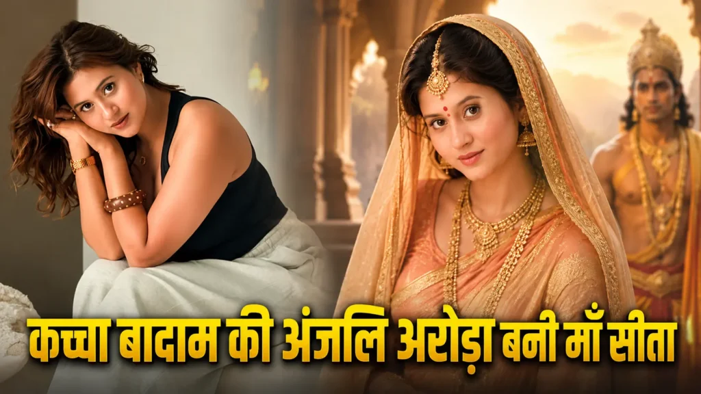 Anjali Arora as Sita in Shri Ramayan Katha teaser sparks social media debate over her casting