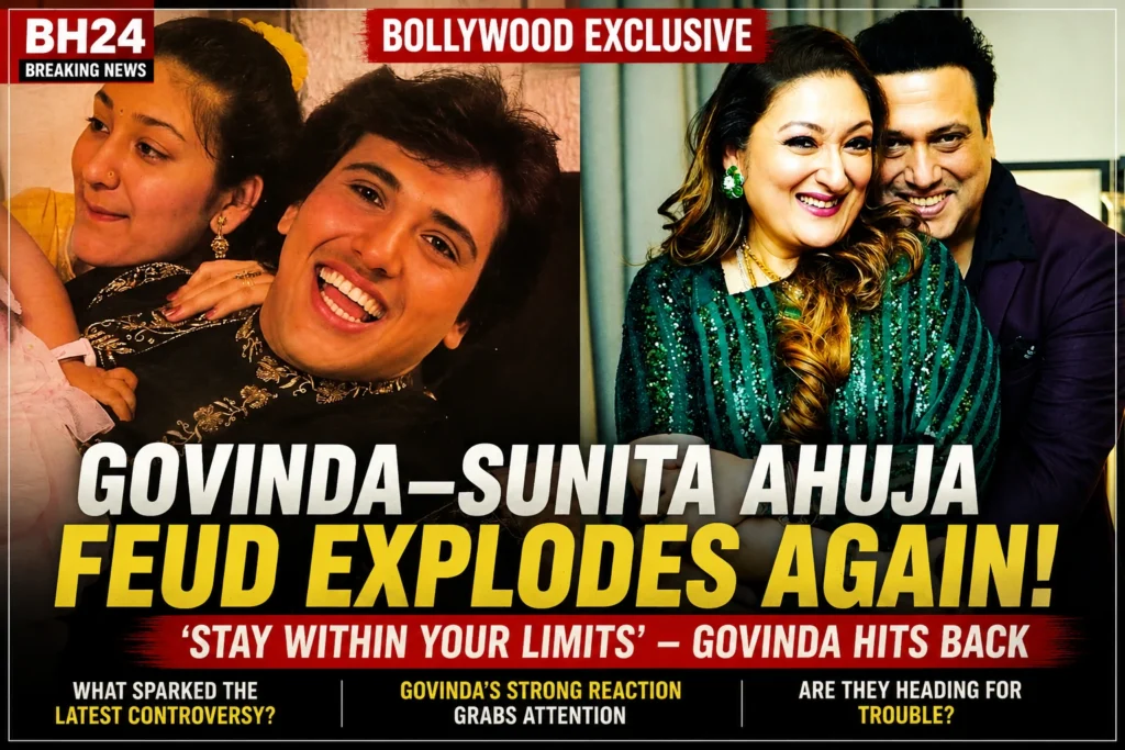 Govinda and Sunita Ahuja amid fresh relationship controversy