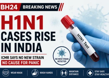 H1N1 cases rise in India as ICMR confirms no new H1N1 strain detected.
