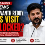 Telangana Chief Minister Revanth Reddy after Centre denies clearance for his US visit