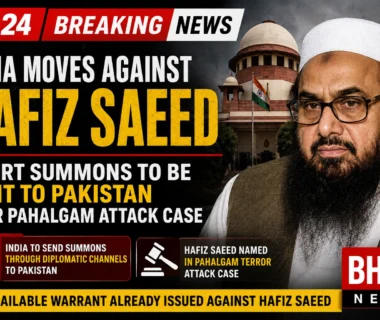 India prepares to send court summons to Hafiz Saeed in Pahalgam terror attack case through diplomatic channels