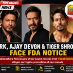 Shah Rukh Khan, Ajay Devgn and Tiger Shroff face FDA notices over Vimal Elaichi advertisement