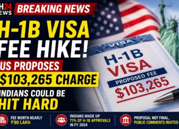 H-1B visa fee hike: US proposes $103,265 charge, Indian professionals face possible impact.