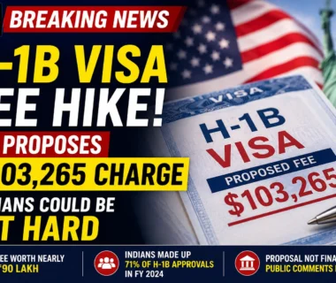H-1B visa fee hike: US proposes $103,265 charge, Indian professionals face possible impact.