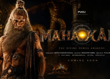 Mahakali teaser featuring Akshaye Khanna as Shukracharya and Bhoomi Shetty as Goddess Mahakali in the upcoming mythological film.