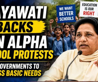 Mayawati Gen Alpha Protest support as BSP chief backs students demanding basic facilities in government schools