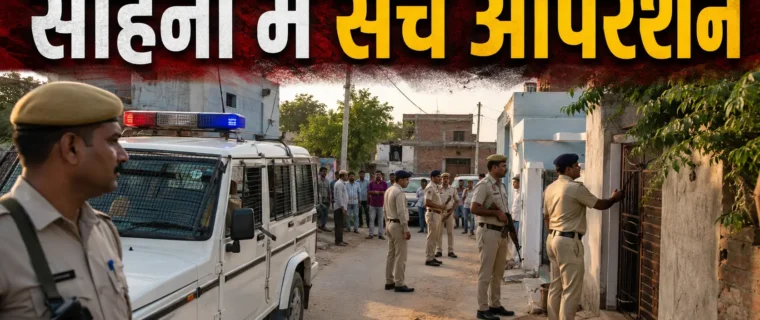 Sohna Search Operation के दौरान सिलानी गांव में पुलिस की तलाशी