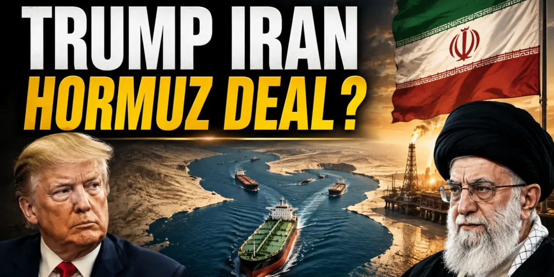 Trump Iran Hormuz Deal could shift US focus towards reopening the Strait of Hormuz.