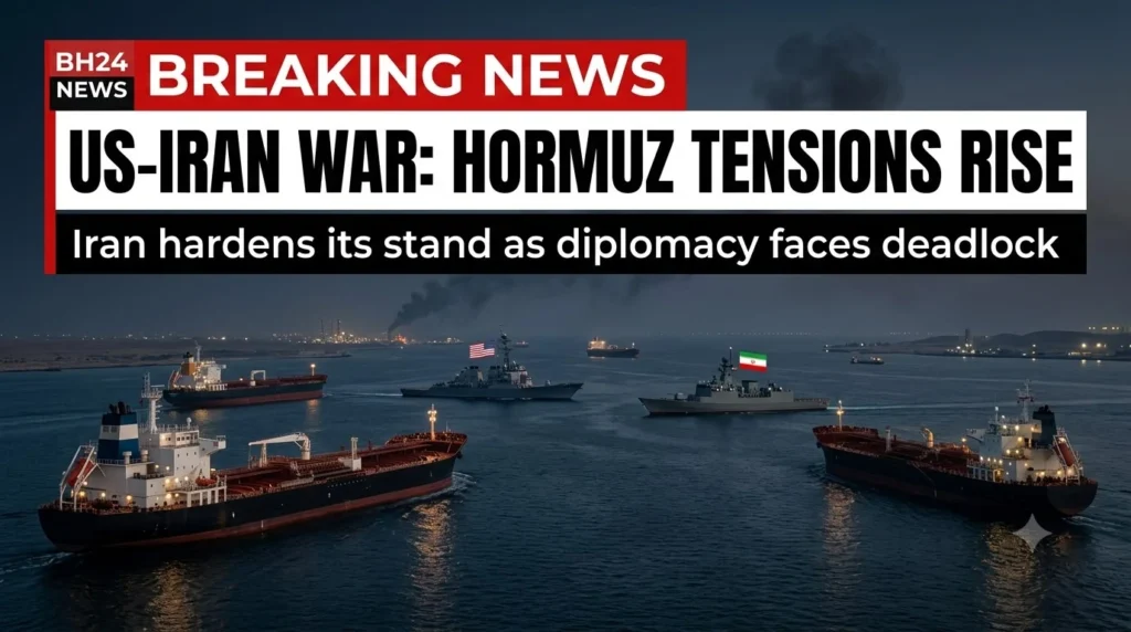 US-Iran war tensions rise over Strait of Hormuz and stalled diplomacy