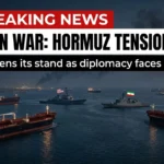 US-Iran war tensions rise over Strait of Hormuz and stalled diplomacy