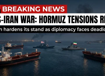 US-Iran war tensions rise over Strait of Hormuz and stalled diplomacy