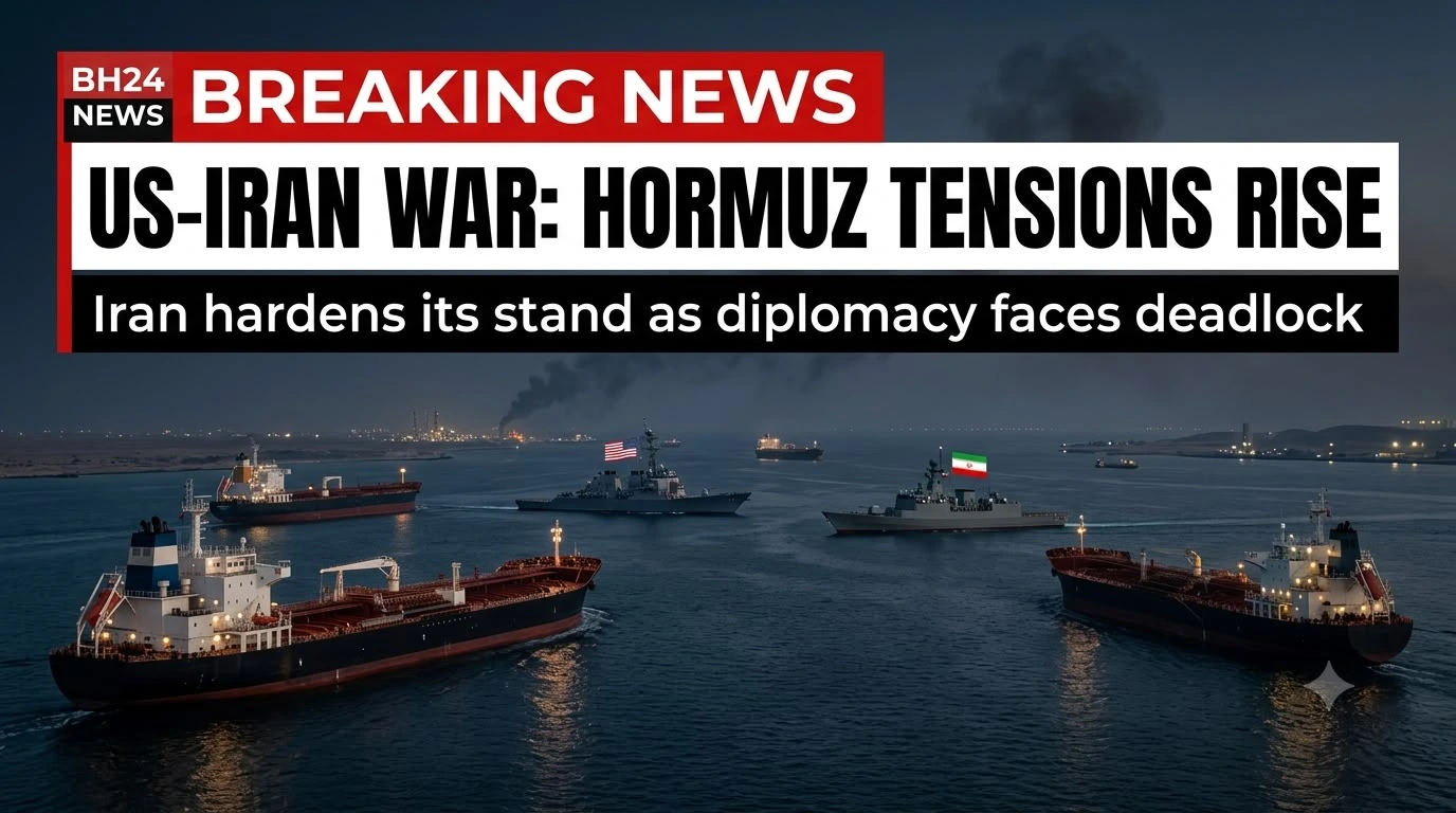 US-Iran war tensions rise over Strait of Hormuz and stalled diplomacy