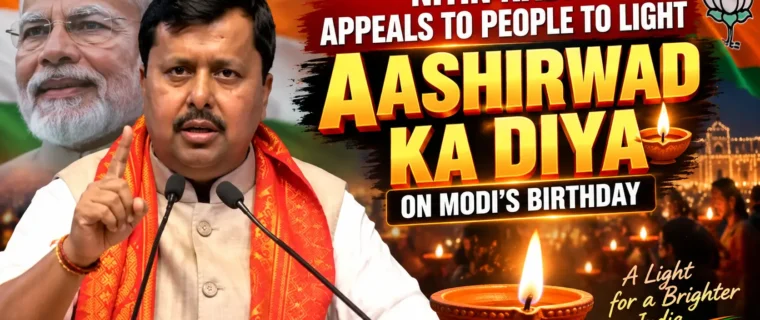 Aashirwad Ka Diya campaign for PM Modi birthday
