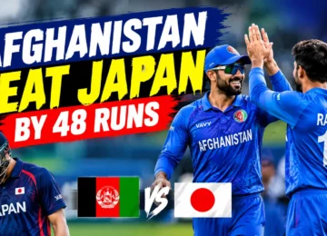 Afghanistan vs Japan Asian Games 2026 cricket match