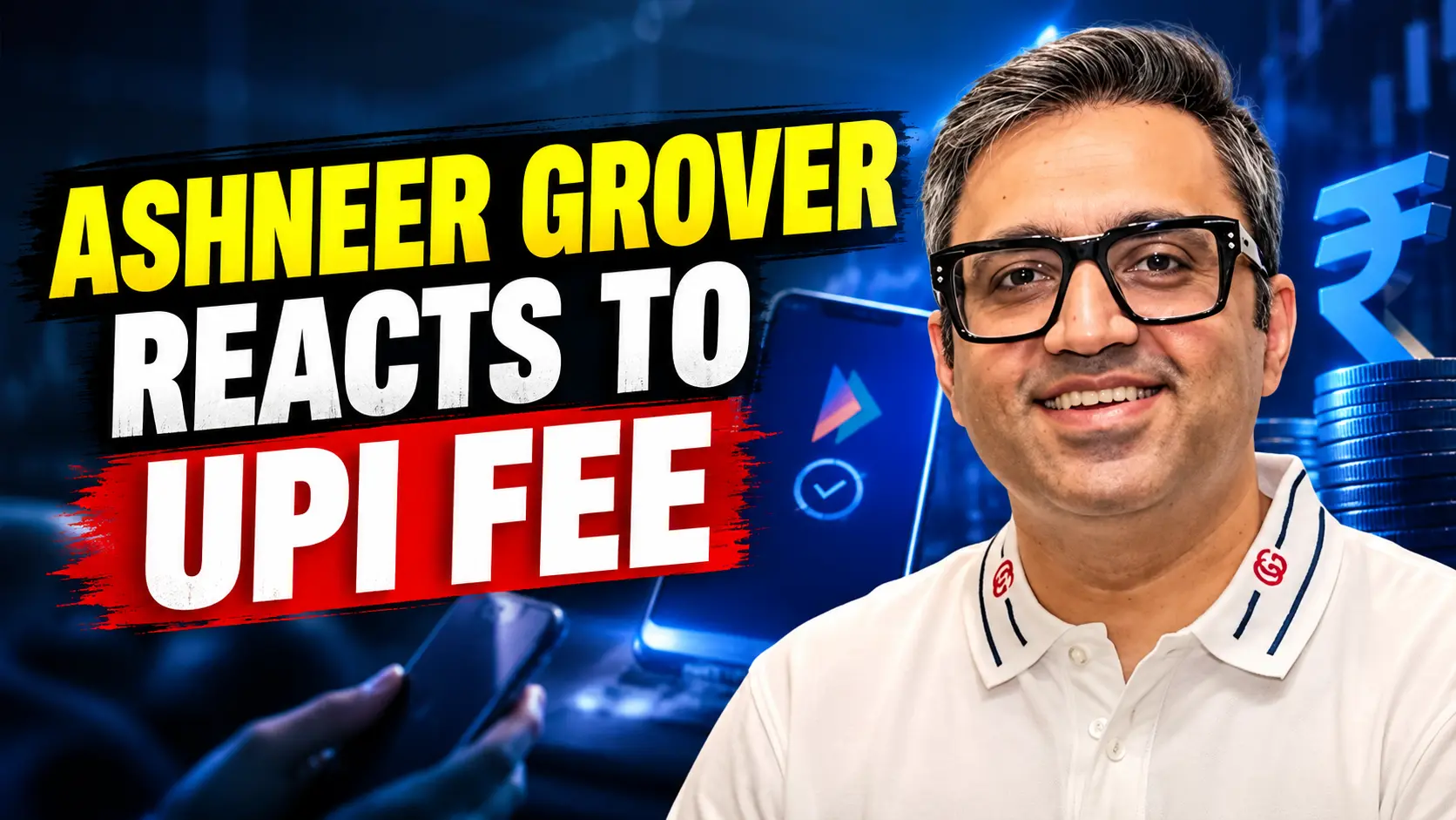 Ashneer Grover reacts to UPI merchant fee