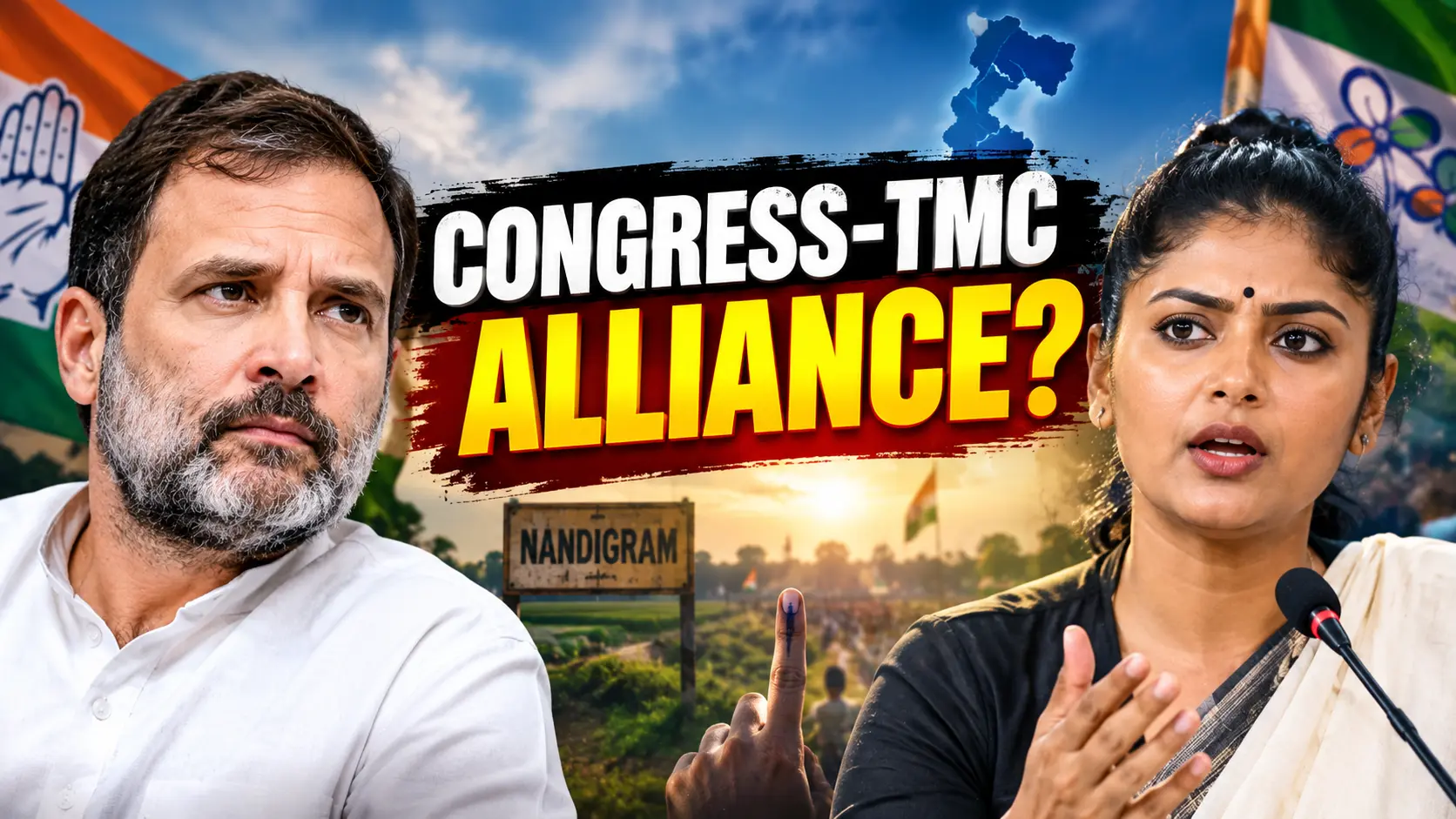 Congress TMC alliance and Saayoni Ghosh’s remarks on Rahul Gandhi