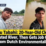 Bittu Tabahi cleans the polluted Ajnar River in Madhya Pradesh and later receives a job offer from Dutch environmentalist Boyan Slat.