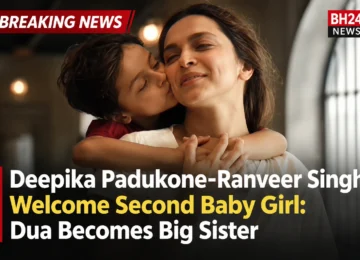 Deepika Padukone with daughter as Ranveer Singh and Deepika welcome their second baby girl
