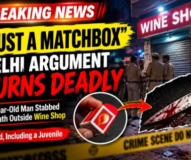 Delhi matchbox dispute leads to fatal stabbing of a 30-year-old man in Keshav Puram