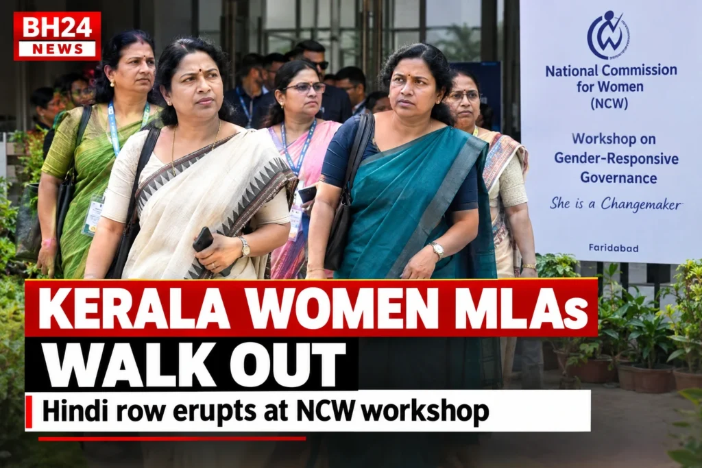 Kerala women MLAs walk out of NCW workshop over Hindi language row