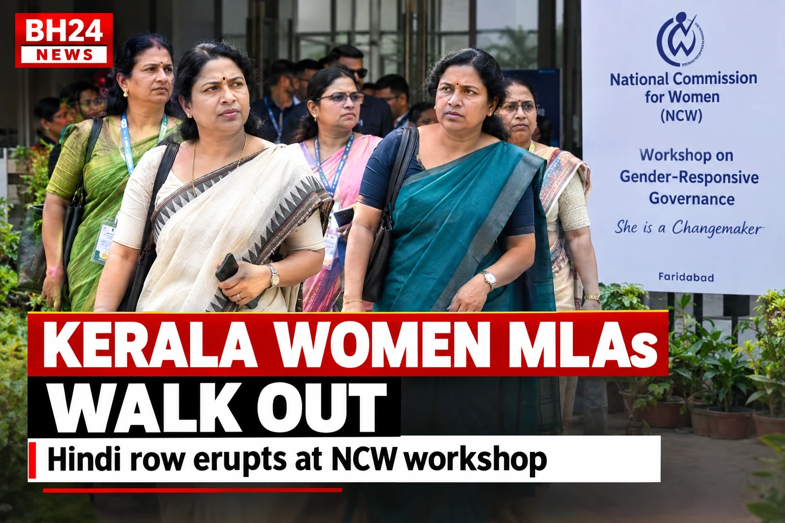 Kerala women MLAs walk out of NCW workshop over Hindi language row