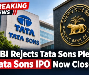 RBI has rejected Tata Sons’ request to surrender its NBFC registration, bringing the Tata Sons IPO and mandatory public listing closer.