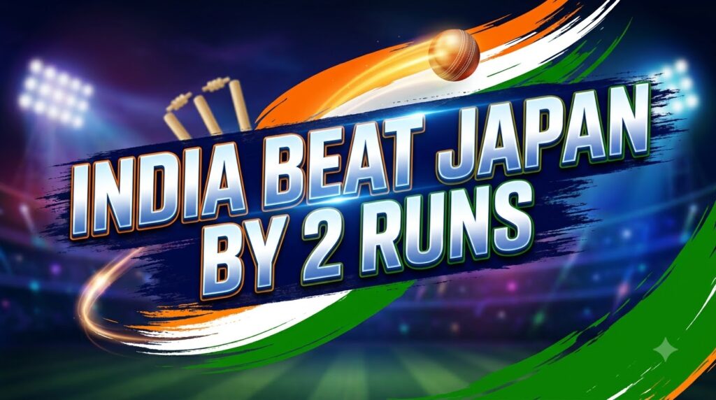 India vs Japan T20I historic cricket match