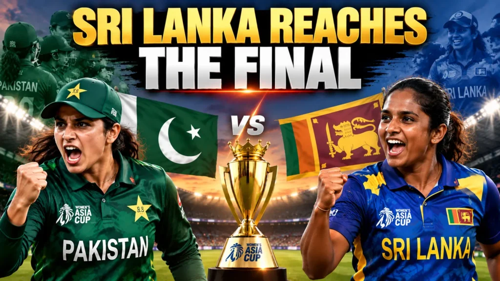 Pakistan Women vs Sri Lanka Women Asia Cup semifinal
