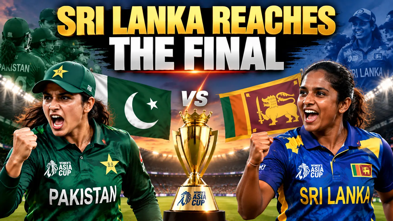 Pakistan Women vs Sri Lanka Women Asia Cup semifinal