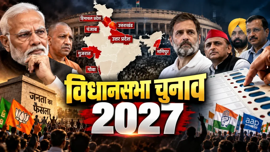 विधानसभा चुनाव 2027 में सात राज्यों में चुनाव