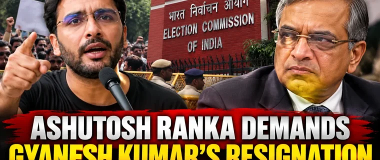 Ashutosh Ranka demands Gyanesh Kumar resignation after detention