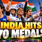 Asian Games 2026 India Day 14 medal tally reaches 70