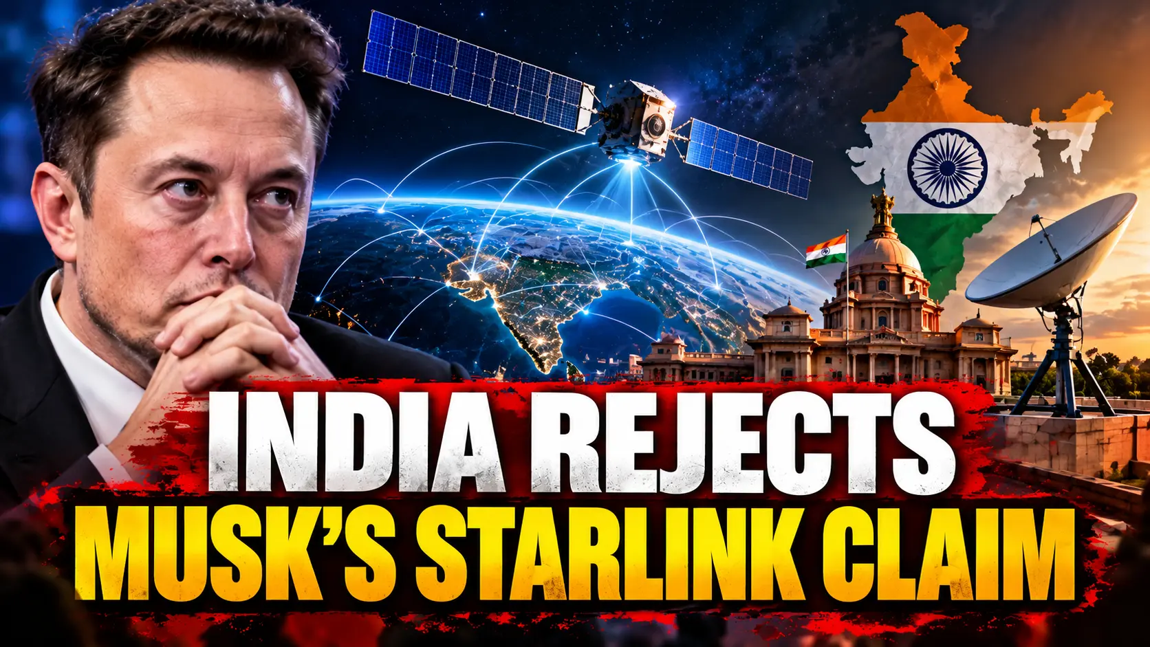 भारत में Starlink को लेकर एलन मस्क और सरकार के बीच विवाद