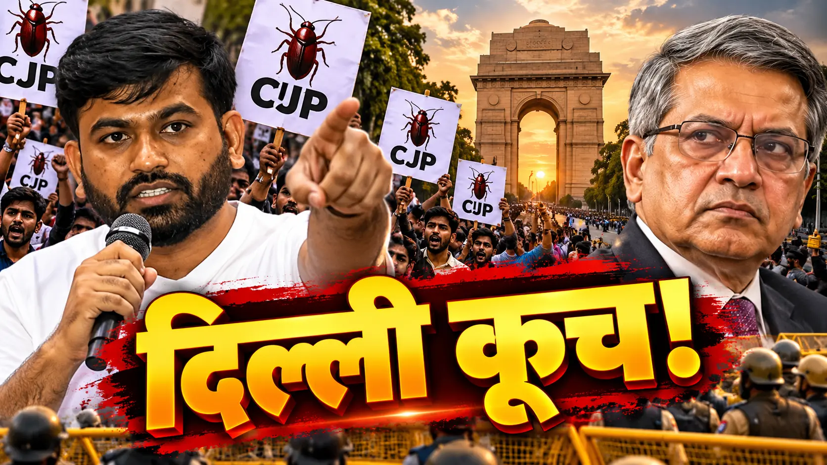 CJP जंतर-मंतर प्रदर्शन को लेकर 10 अक्टूबर को दिल्ली कूच का ऐलान