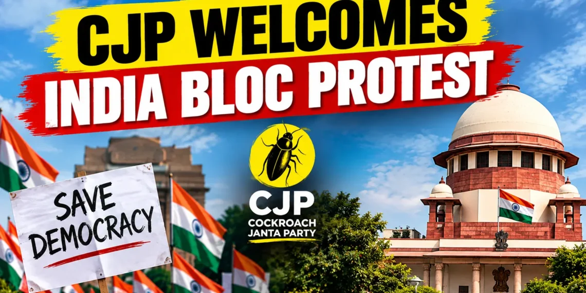 CJP October 10 protest and INDIA bloc demonstration against Gyanesh Kumar