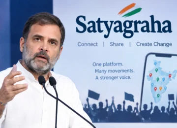 Rahul Gandhi launches Satyagraha platform to connect public movements