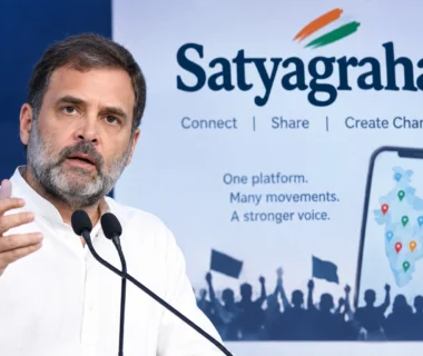 Rahul Gandhi launches Satyagraha platform to connect public movements