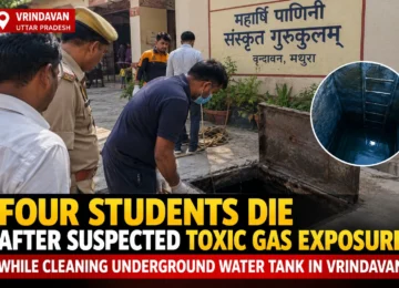 Four students die after suspected toxic gas exposure while cleaning water tank in Vrindavan