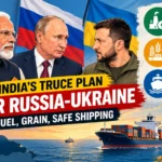 India’s proposed Russia-Ukraine truce plan focusing on energy infrastructure and Black Sea shipping
