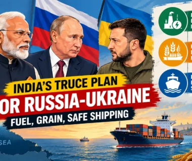 India’s proposed Russia-Ukraine truce plan focusing on energy infrastructure and Black Sea shipping