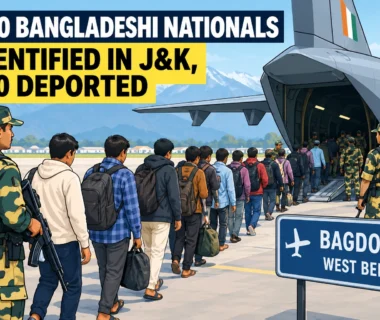 150 Bangladeshi nationals moved from J&K for deportation