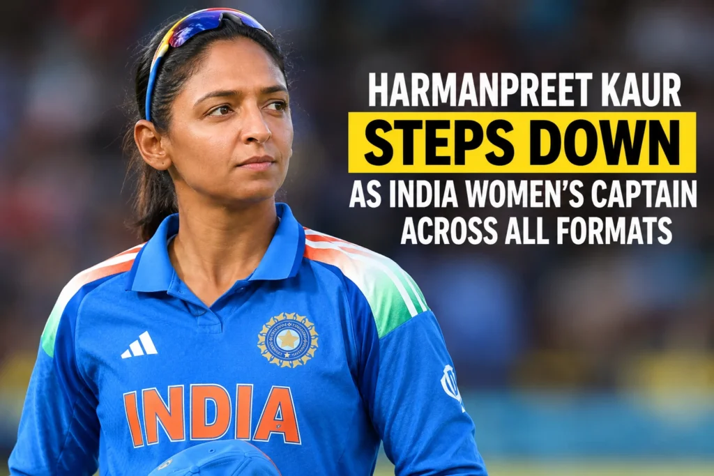 Harmanpreet Kaur after stepping down as India women’s captain