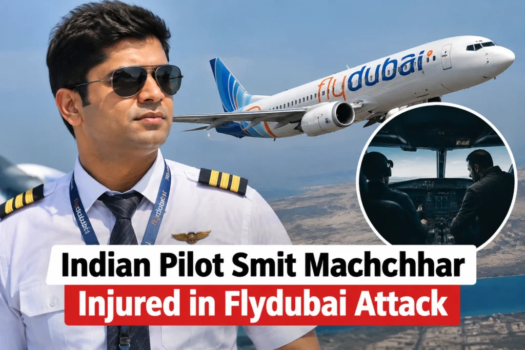 Indian pilot Smit Machchhar injured in reported Flydubai cockpit attack