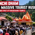 Kainchi Dham tourist rush in Uttarakhand with thousands of devotees visiting the temple.