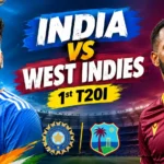 India vs West Indies 1st T20I