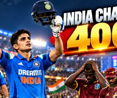 India vs West Indies 2nd ODI Shubman Gill 223 record chase