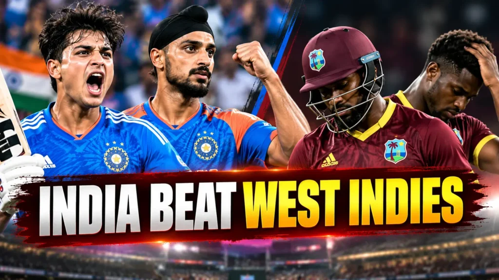 India vs West Indies 3rd T20I highlights featuring Abhishek Sharma and Arshdeep Singh