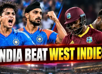 India vs West Indies 3rd T20I highlights featuring Abhishek Sharma and Arshdeep Singh